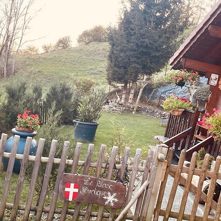 Le Blanc Nordique Villa Le Bouchet-Mont Charvin Eksteriør billede