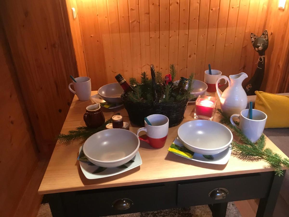 Le Blanc Nordique Villa Le Bouchet-Mont Charvin Eksteriør billede