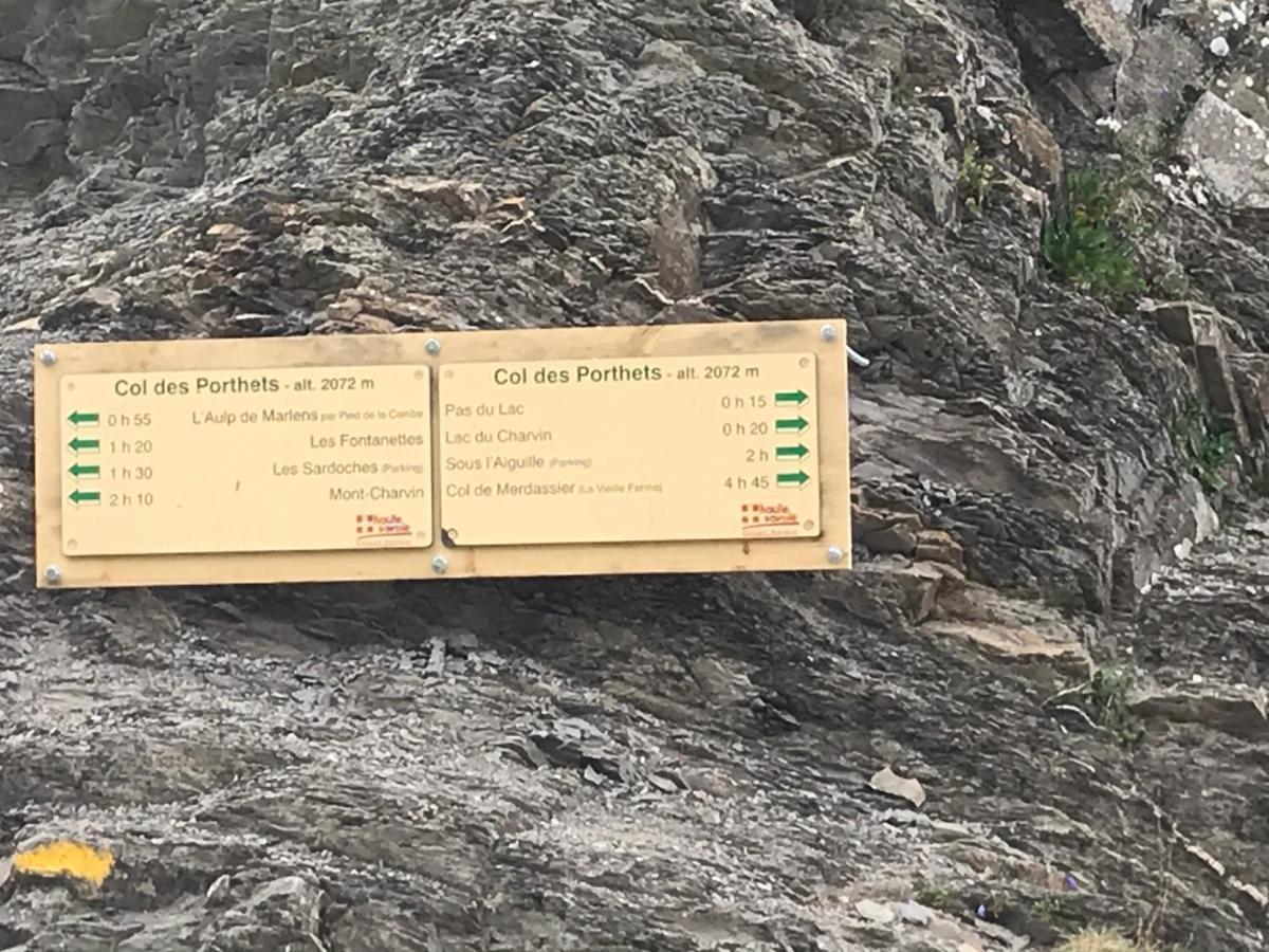 Le Blanc Nordique Villa Le Bouchet-Mont Charvin Eksteriør billede