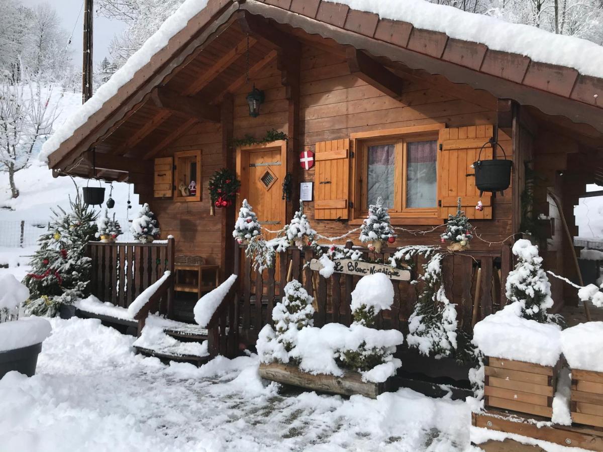 Le Blanc Nordique Villa Le Bouchet-Mont Charvin Eksteriør billede