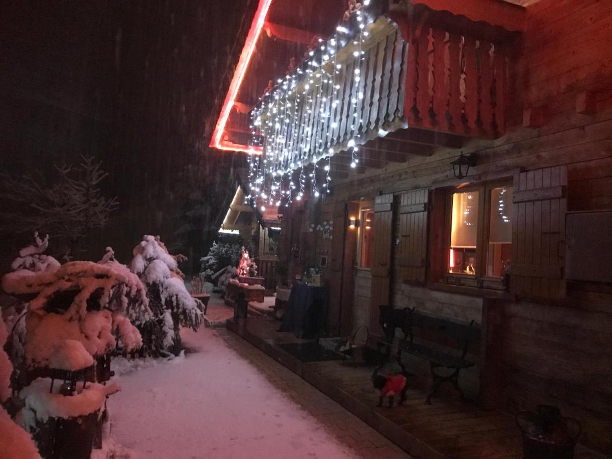 Le Blanc Nordique Villa Le Bouchet-Mont Charvin Eksteriør billede