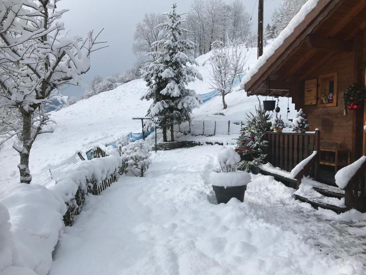 Le Blanc Nordique Villa Le Bouchet-Mont Charvin Eksteriør billede