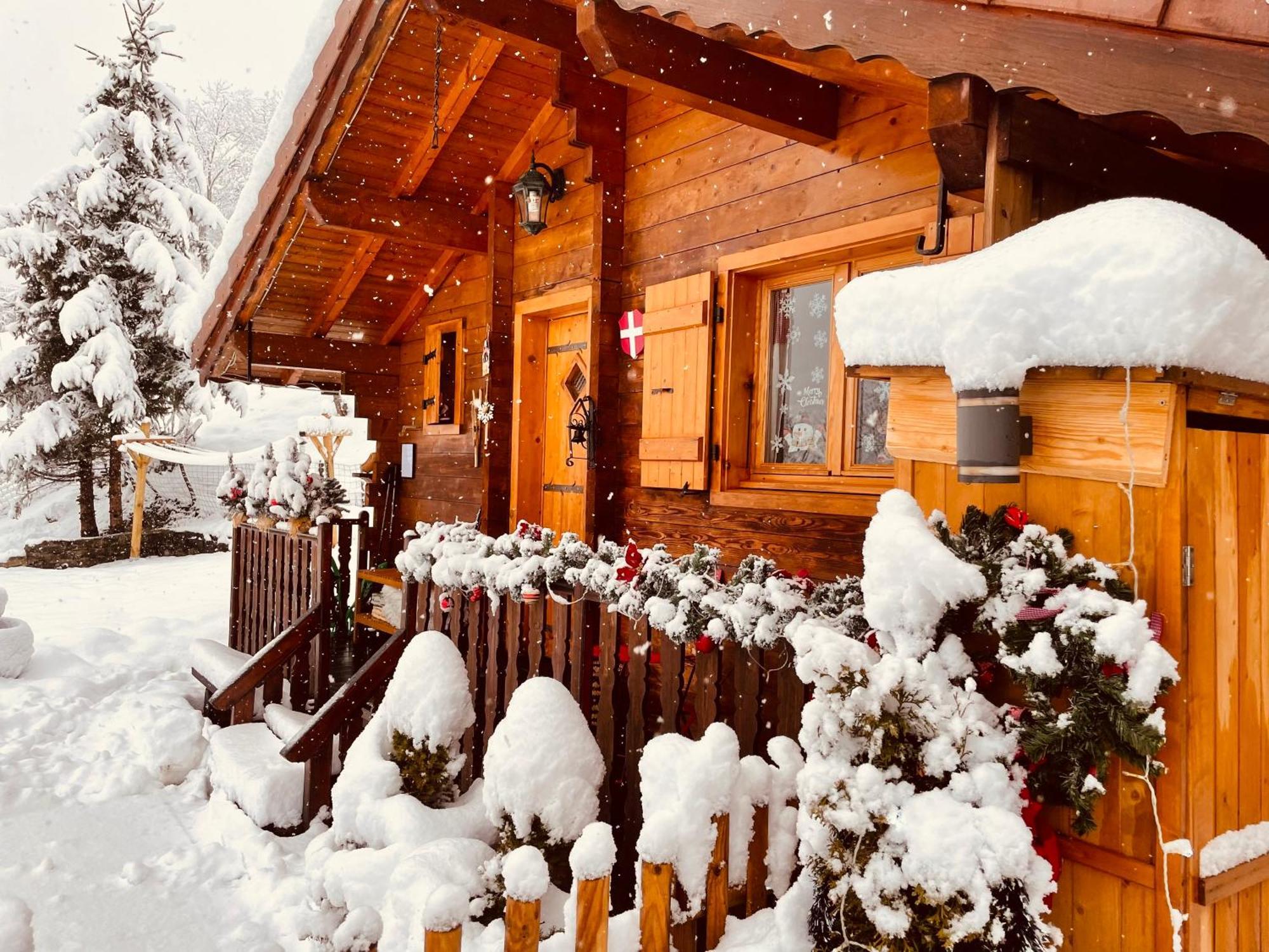 Le Blanc Nordique Villa Le Bouchet-Mont Charvin Eksteriør billede