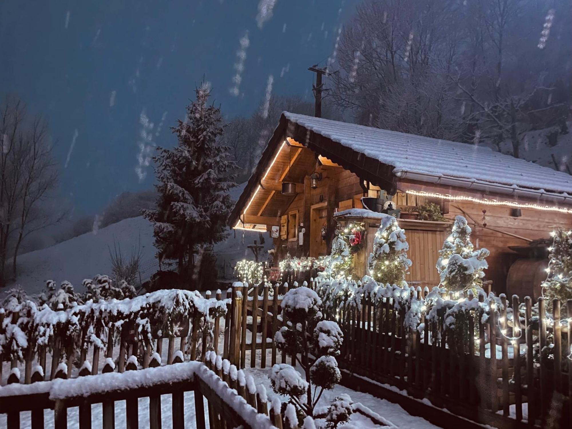 Le Blanc Nordique Villa Le Bouchet-Mont Charvin Eksteriør billede